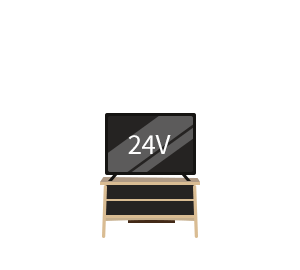 テレビサイズに合わせたテレビ台