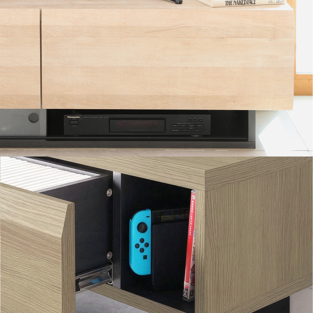 ゲーム機・AV機器もすっきり