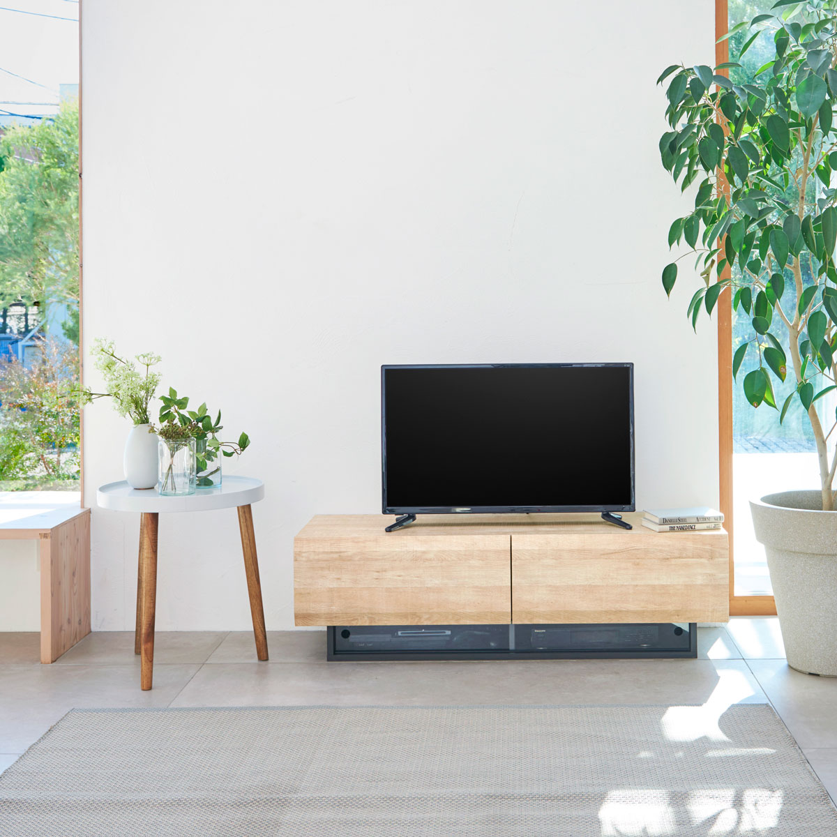 【美品】白井産業 テレビ台 120センチ ログーノ特集 | 家具インテリア通販のSHIRAI STORE(白井産業)