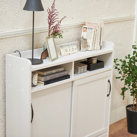 リビングスペースを広くするなら薄型キャビネットがおすすめ