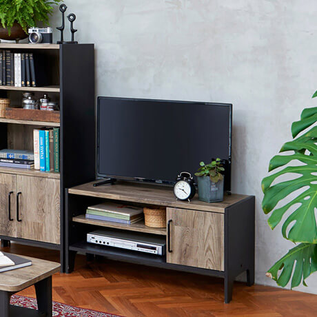 おしゃれとかっこよさを楽しめるアメリカンビンテージテイストのテレビ台