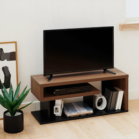 高級感のあるシンプルモダンテイストのテレビ台
