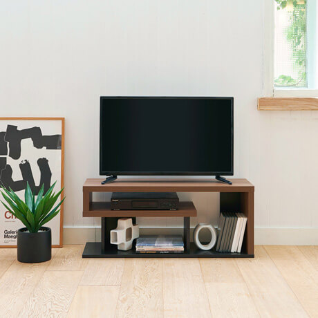 高級感のあるシンプルモダンテイストのテレビ台