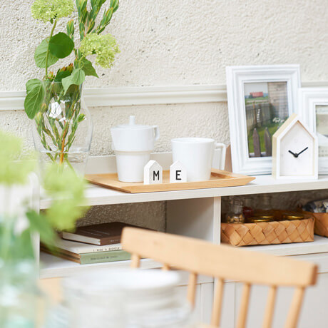 使いたいものがすぐに取り出せる薄型収納