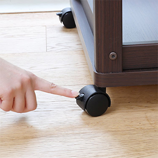 キャスター付き