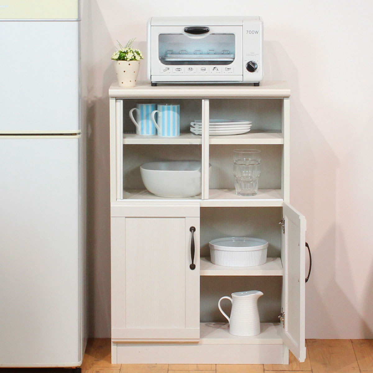 扉があるからほこりが入りにくい