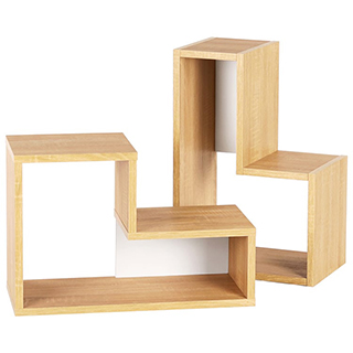 置きたい形にあわせて組める