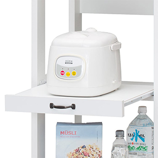 炊飯器用スライド棚