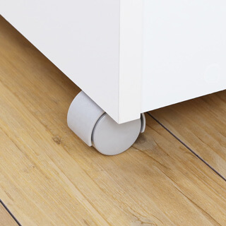 スムーズに引き出せるキャスター