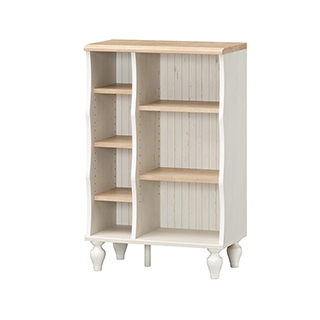 ウェーブ形状のシルエット