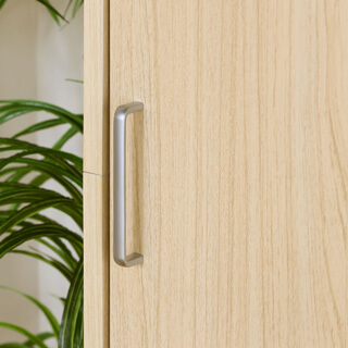 丸みを帯びた取っ手