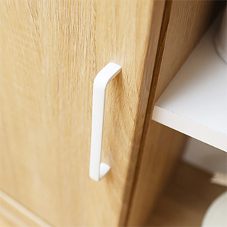 シンプルで可愛い取っ手