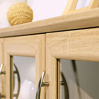 木質感の高い落ち着いたナチュラル