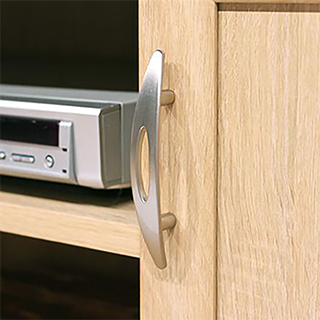 アーチ形の取っ手