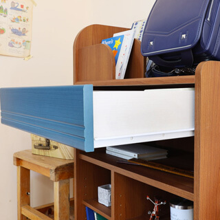 子供でも開けやすい引き出し