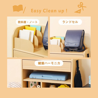 収納場所がひと目でわかる