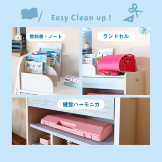 収納場所がひと目でわかる