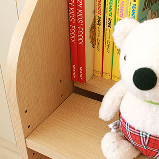 奥行き半分の移動棚