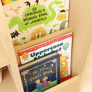 表紙を前に収納