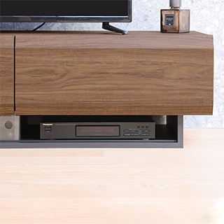 DVDプレイヤーの収納