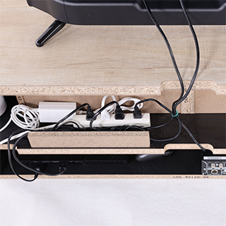 電源タップ収納