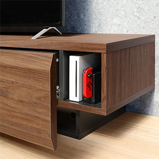 縦型ゲーム機の収納