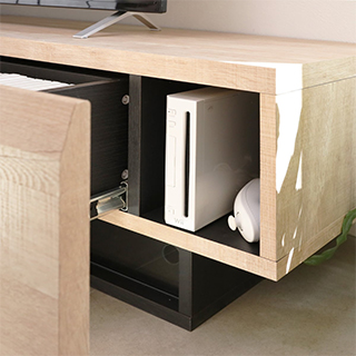 縦型ゲーム機の収納