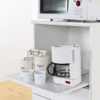 使いやすいスライド棚