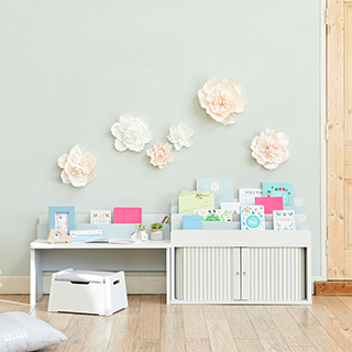 自分に合った形をつくれるキッズ収納