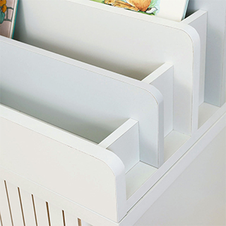 グレーカラーが遊び心のあるデザイン