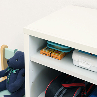 グレーカラーが遊び心のあるデザイン