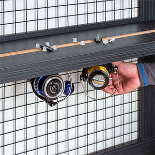 落下防止機構あり