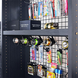 スピニングリール収納