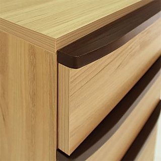 取っ手のアクセントデザイン