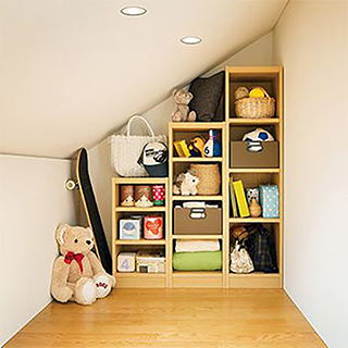 小さなサイズのラック