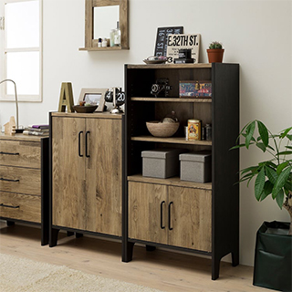 立ったまま収納しやすい高さ