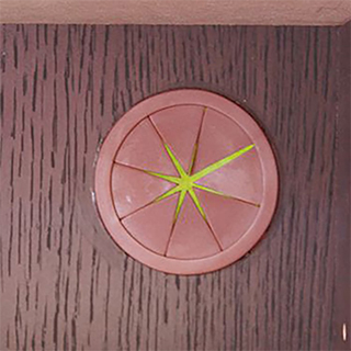 AV機器用配線穴