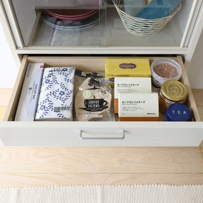小物の収納に便利な引き出し