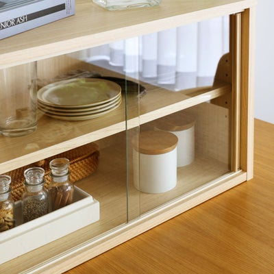 中が見える透明ガラス