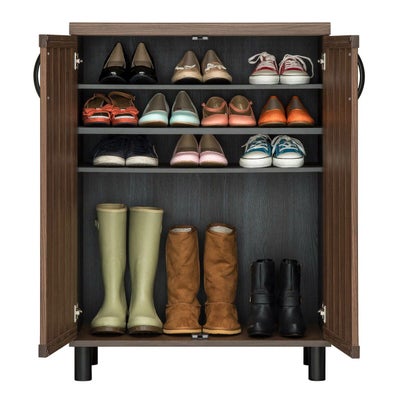 背の高いブーツも収納可