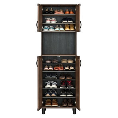 約27足の靴を収納できます