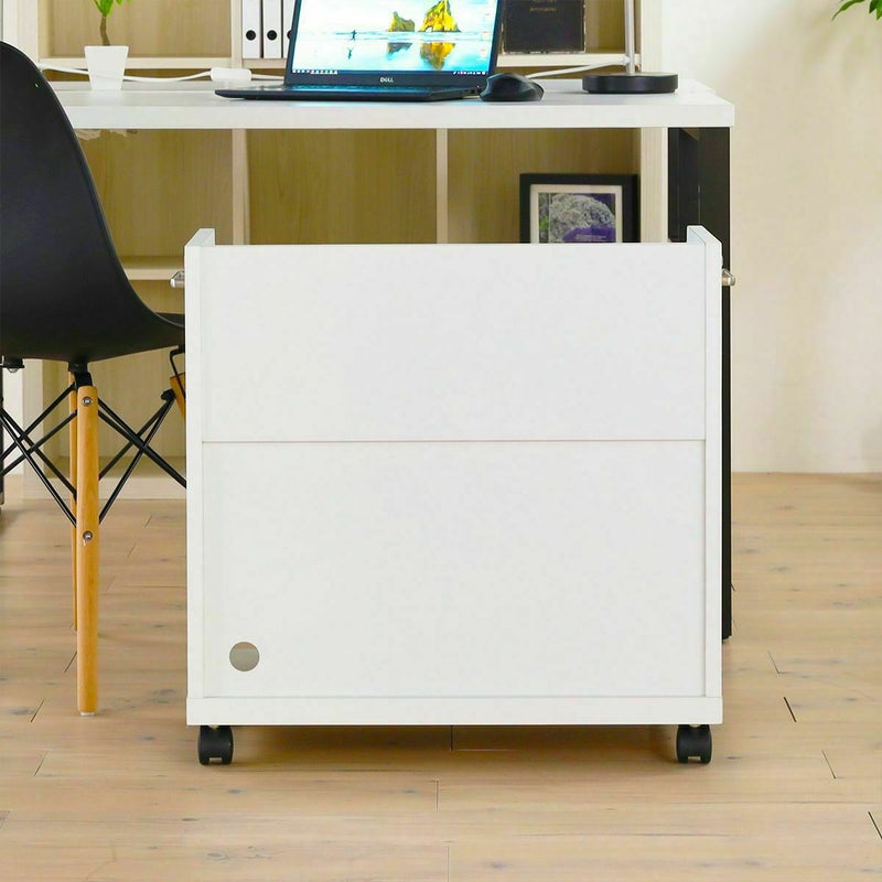 [背面化粧仕上げ]背面も化粧されているので、置く場所を選びません。