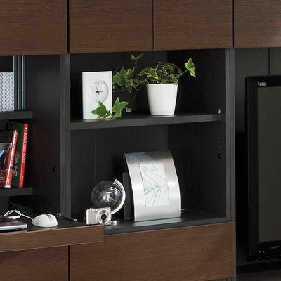 ディスプレイできるオープン棚