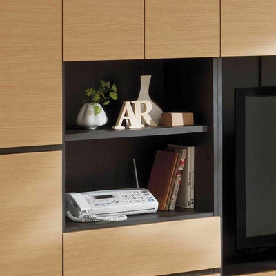 ディスプレイできるオープン棚