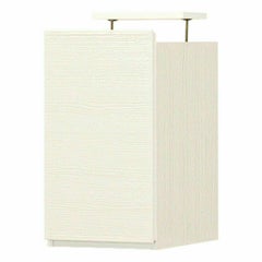 国産 壁面収納 上置き ラック POR-1830DWH用 幅30cm 高さ55cm ホワイト 白木目 天井突っ張り