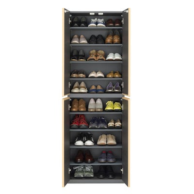 約30足の靴を収納できます