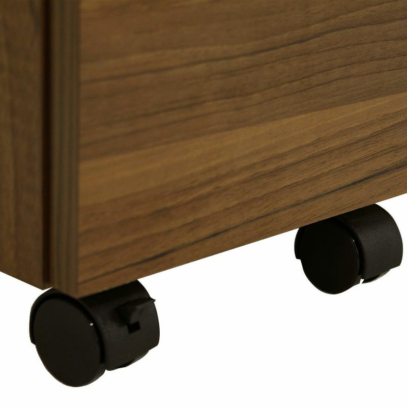 [キャスター付]キャスターはストッパー付き（5個中2個）。動かしたいときやお掃除のときに移動が簡単です。