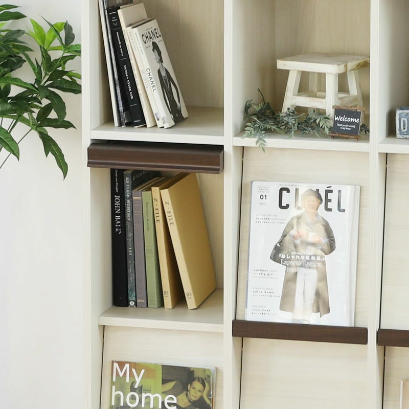 [A4ファイル収納可能]1マスのサイズは高さ30cm以上。A4ファイルが入るサイズです。※画像はSEP-1295FIV