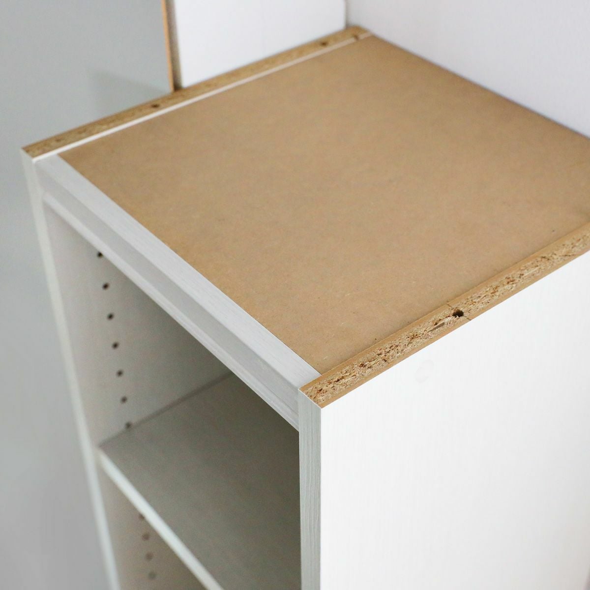 フリーラック 幅59cm 高さ180cm ホワイトオーク 全棚可動 本棚