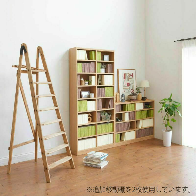 アトランタ家具✨国産栗＆楢天然杢✨飾り棚✨書棚✨大型で収納力あり✨ 全国どこでも送料無料！ アトランタ家具✨国産栗＆楢天然杢✨飾り棚